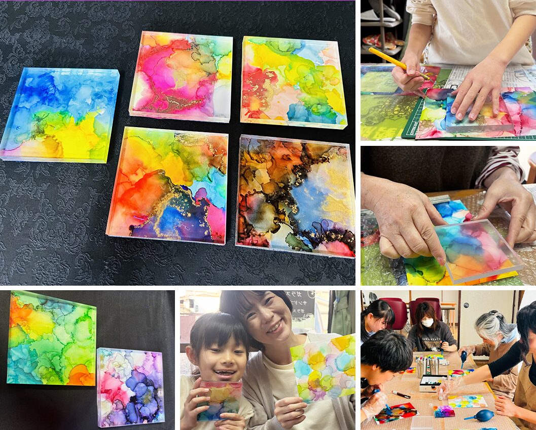 アルコールインクアート